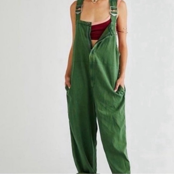 Free People Denim - ‼️SOLD‼️Free People We The Free Hunter Denim Overalls, Medium